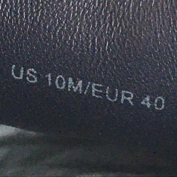 Vince Rhys‎ Dark Navy Blue Suede Leather High Top Platform Sneaker Boot 10 NEW - Picture 13 of 14